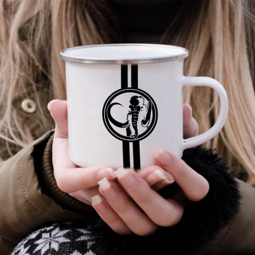 Gearhumans 3D PRMM Black Ranger Custom Name Camping Mug - Image 7