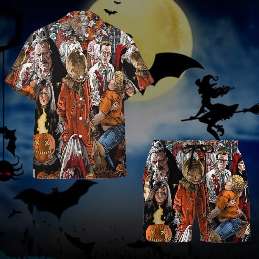Gearhumans 3D Halloween Is Coming Custom Hawaii Shirt