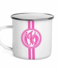 Gearhumans 3D PRMM Pink Ranger Custom Name Camping Mug