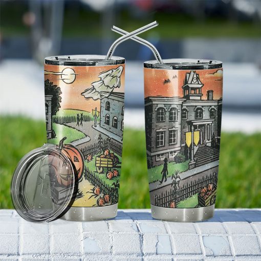 Gearhumans 3D Halloween Town Custom Tumbler