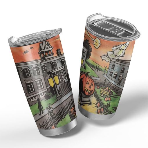 Gearhumans 3D Halloween Town Custom Tumbler