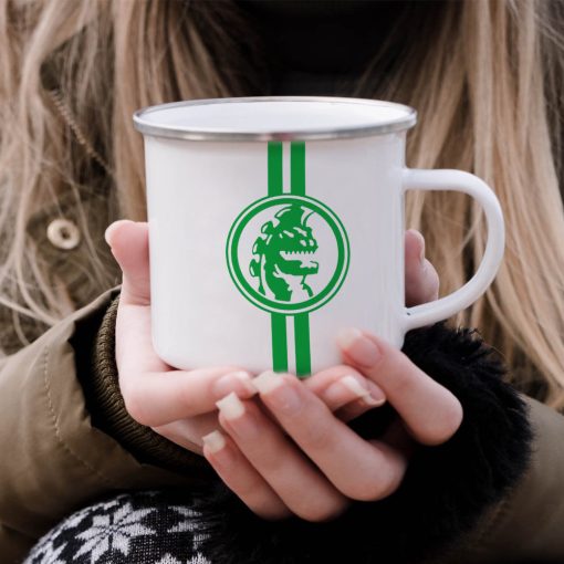 Gearhumans 3D PRMM Green Ranger Custom Name Camping Mug - Image 7