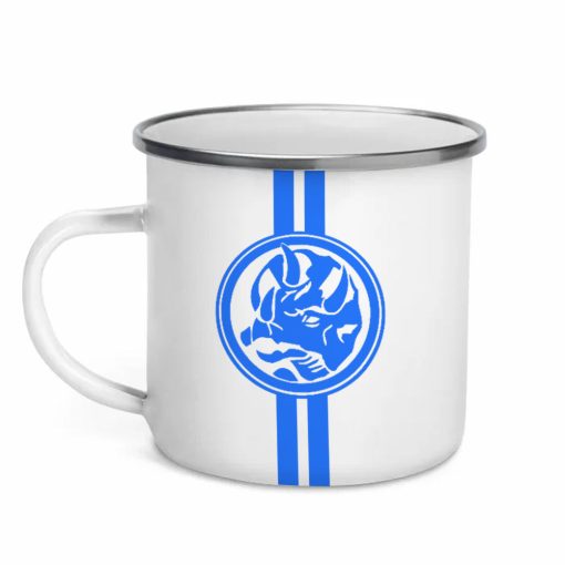 Gearhumans 3D PRMM Blue Ranger Custom Name Camping Mug