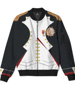 Gearhumans 3D Napoleon Bonaparte Custom Bomber Jacket