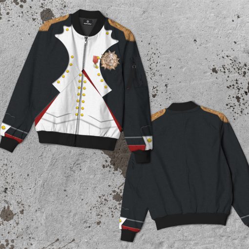 Gearhumans 3D Napoleon Bonaparte Custom Bomber Jacket - Image 3