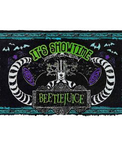 Gearhumans 3D Its Show Time Beetlejuice Custom Doormat