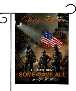 Gearhumans 3D Firefighter Patriot Day Custom Flag