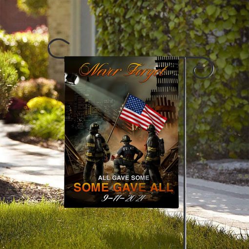 Gearhumans 3D Firefighter Patriot Day Custom Flag