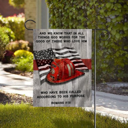Gearhumans 3D Patriot Day Firefighter Custom Flag