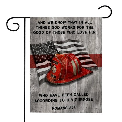 Gearhumans 3D Patriot Day Firefighter Custom Flag