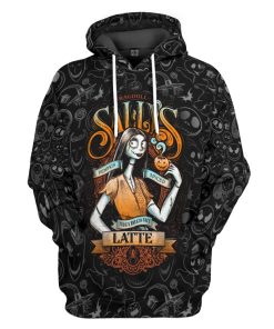 Gearhumans 3D Sallys Ragdoll Pumpkin Spiced Latte Custom Tshirt Hoodie Apparel