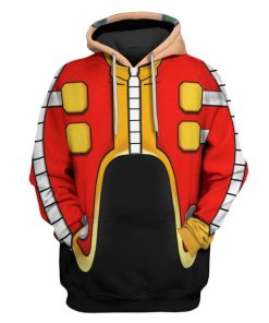 Dr. Eggman Custom T-shirt - Hoodies Apparel HD-GH20261 3D Custom Fleece Hoodies Hoodie S