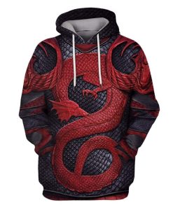 Dracula Untold Custom T-shirt - Hoodies Apparel HD-GH20228 3D Custom Fleece Hoodies Hoodie S 