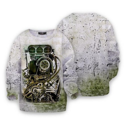 Drag Racing - 3D All Over Printed Kids Shirt GV051112 Kid 3D Apparel LONG SLEEVE 2XS