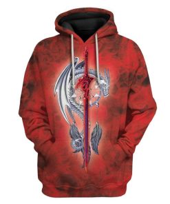 Dragon Dreamcatcher Custom T-Shirts Hoodies Apparel HD-TA0301203 3D Custom Fleece Hoodies Hoodie S 