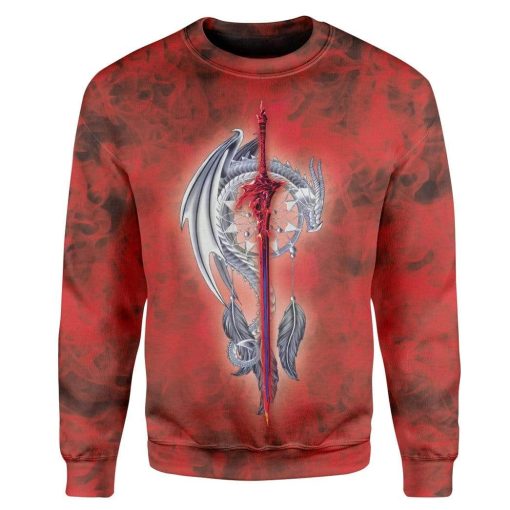 Dragon Dreamcatcher Custom T-Shirts Hoodies Apparel HD-TA0301203 3D Custom Fleece Hoodies Long Sleeve S