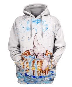 Dumbo Cartoon Hoodies - T-Shirts Apparel CV110117 3D Custom Fleece Hoodies Hoodie S 