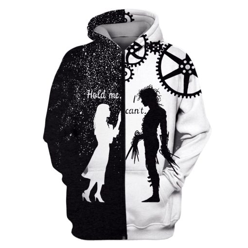 Edward Scissorhands Tim Burton Hoodies - T-Shirts Apparel MV110186 3D Custom Fleece Hoodies