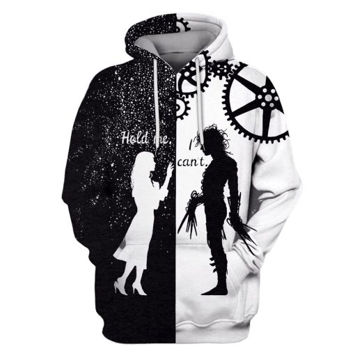 Edward Scissorhands Tim Burton Hoodies - T-Shirts Apparel MV110186 3D Custom Fleece Hoodies Hoodie S