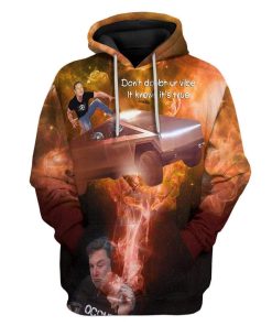 Elon Musk DonŸ??t Doubt ur Vibe Custom T-Shirts Hoodies Apparel HD-AT0502202 3D Custom Fleece Hoodies Hoodie S 