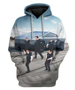 Elon Musk Memorable Dance Moves Custom T-Shirts Hoodies Apparel FP-QM0801203 3D Custom Fleece Hoodies Hoodie S 