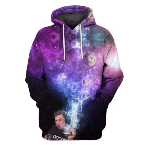 Gearhumans Elon Musk smoking out space Hoodies - T-Shirts Apparel 1 Elon Musk smoking out space Hoodies - T-Shirts Apparel HD-GH110108 3D Custom Fleece Hoodies Hoodie S