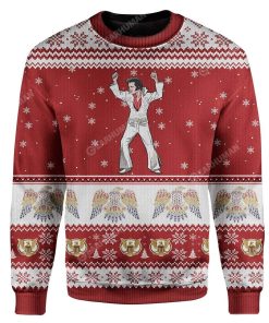 Elvis JKE Custom Sweater Apparel HD-GH13111901 Ugly Christmas Sweater Long Sleeve S