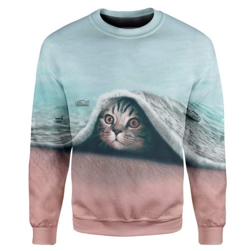 Fantastic Cat Custom Hoodie T-Shirts Apparel CT-AT1301201 3D Custom Fleece Hoodies Long Sleeve S