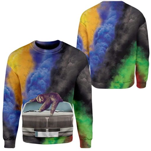 Fast Sloth Custom T-Shirts Hoodies Apparel MV-TA0102204 3D Custom Fleece Hoodies