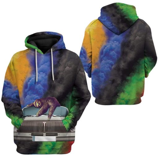 Fast Sloth Custom T-Shirts Hoodies Apparel MV-TA0102204 3D Custom Fleece Hoodies