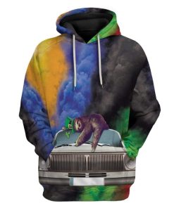 Fast Sloth St Patrick's Day Custom T-Shirts Hoodies Apparel HD-TA0302201 3D Custom Fleece Hoodies Hoodie S 