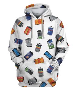 Film Camera Custom T-shirt - Hoodies Apparel HD-GH110594 3D Custom Fleece Hoodies Hoodie S 