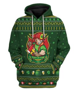 Firefighter FIR NA TINE Custom T-Shirts Hoodies Apparel HD-QM0302201 3D Custom Fleece Hoodies Hoodie S 