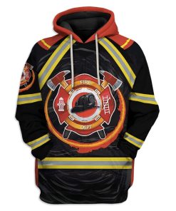 Fireman T-Shirts Hoodies Apparel HD-QM0801203 3D Custom Fleece Hoodies Hoodie S 