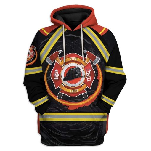 Fireman T-Shirts Hoodies Apparel HD-QM0801203 3D Custom Fleece Hoodies Hoodie S