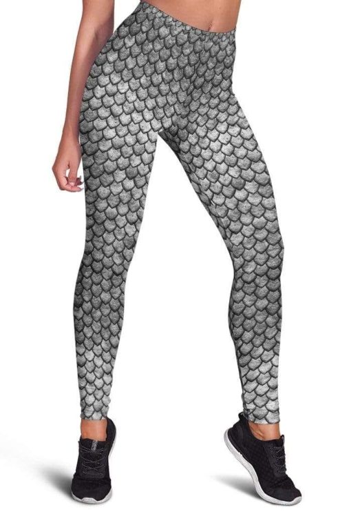 fish scales Full-print Leggings HD-GH20276-LEG Leggings Leggings S