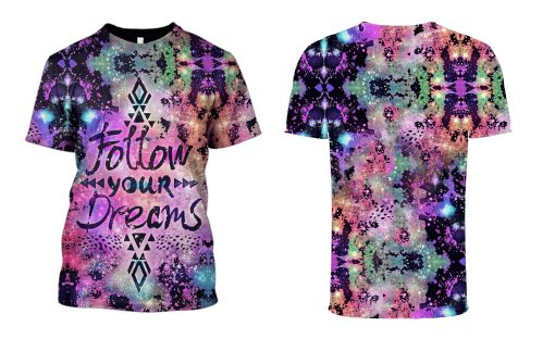 Follow the Dream Hoodies T-Shirt Apparel HP101119 3D Custom Fleece Hoodies