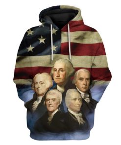 Founding Fathers of the United States Custom T-Shirts Hoodies Apparel HI-DT1912191 3D Custom Fleece Hoodies Hoodie S 