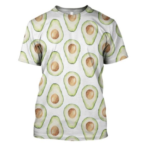 Fresh Avocados Hoodies - T-Shirts Apparel FRU110101 3D Custom Fleece Hoodies T-Shirt S