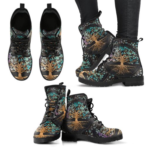 Gearhumans Tree Of Life Leather Boots 10 Gearhumans Tree Of Life Leather Boots