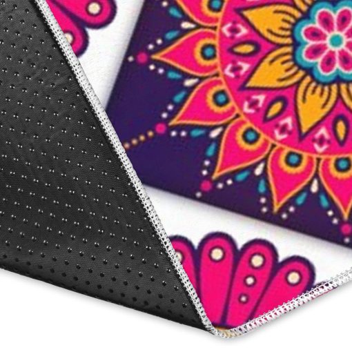 Gearhumans COLORFUL MANDALA RUG