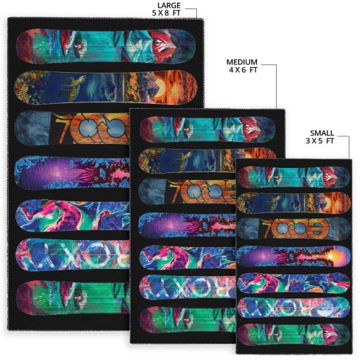 Gearhumans Snowboarding Rug