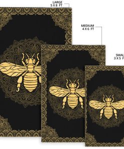 Gearhumans Mandala Bee Rug