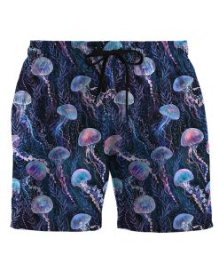 Gearhumans 3D Magic Jellyfish Custom Hawaii Short