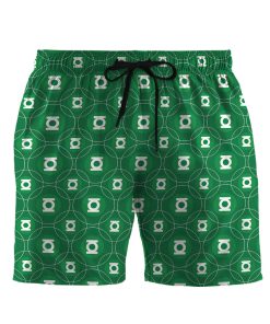 Gearhumans 3D Green Lantern Custom Men Short