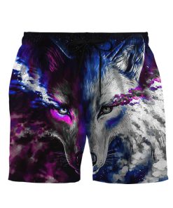 Gearhumans 3D Fantasy Wolf Custom Men Short