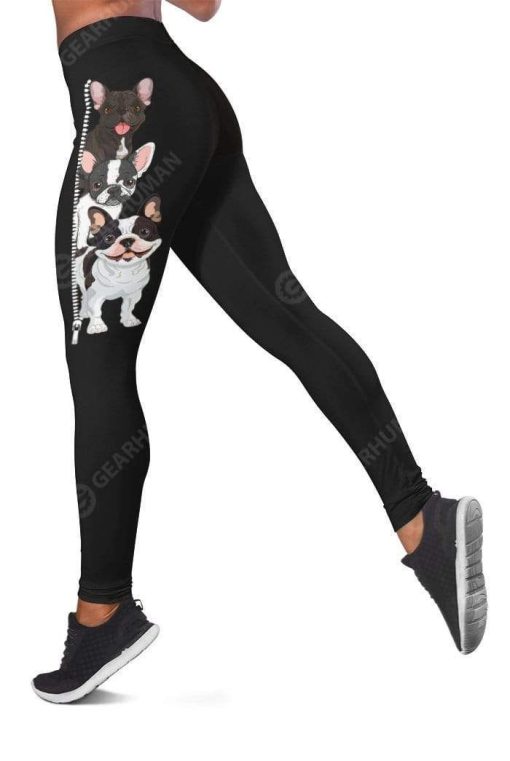 Gearhumans Full-print Leggings Bulldog 2 Full-print Leggings Bulldog HD-GH0281907-LEG Leggings