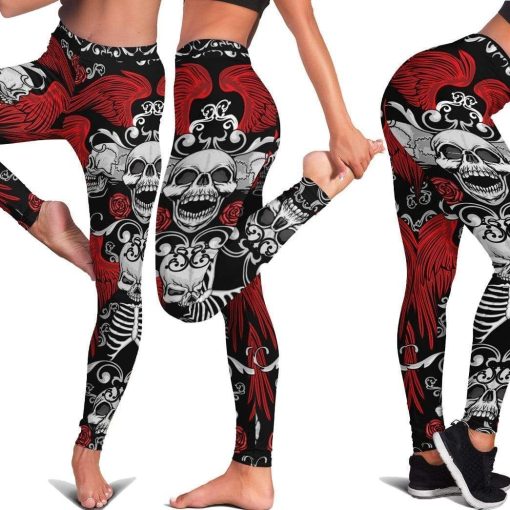 Full-print Leggings Skull HD-GH21091-LEG Leggings
