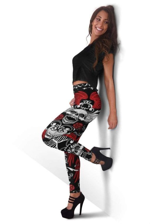 Full-print Leggings Skull HD-GH21091-LEG Leggings