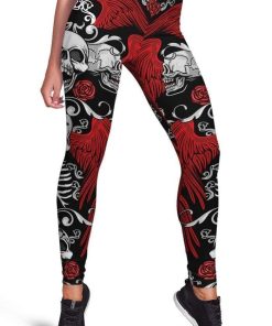 Full-print Leggings Skull HD-GH21091-LEG Leggings Leggings S